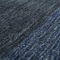 5×7-ft Wool Area Rug – Calvin Klein Haze CK203 Smoke Indigo, HACO1-IND
