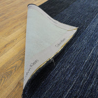 5×7-ft Wool Area Rug – Calvin Klein Haze CK203 Smoke Indigo, HACO1-IND