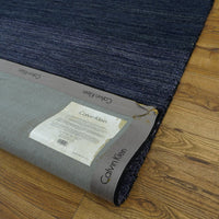 5×7-ft Wool Area Rug – Calvin Klein Haze CK203 Smoke Indigo, HACO1-IND
