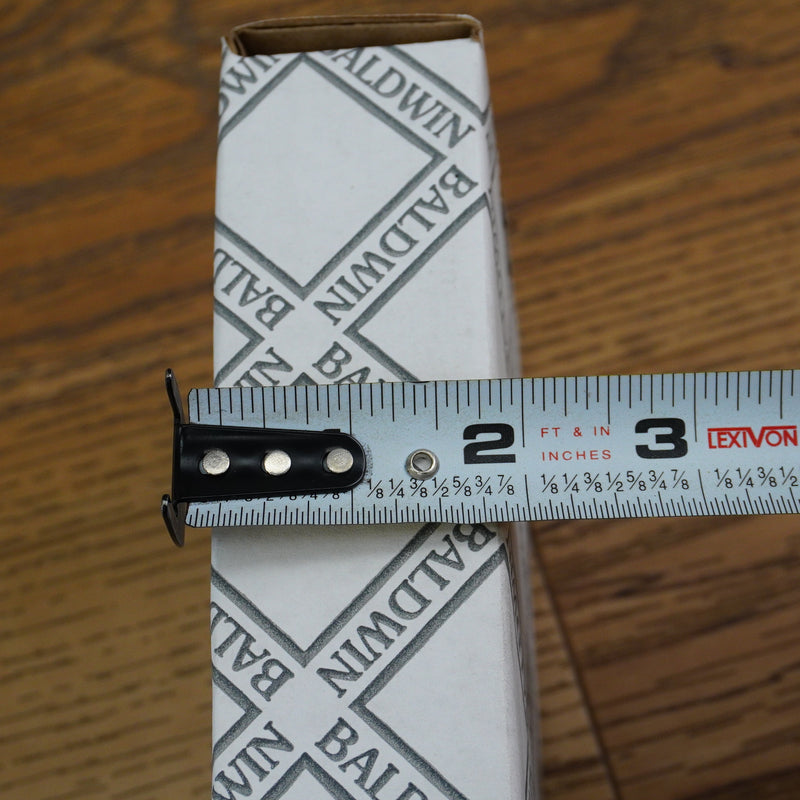 Interior Mortise Lock – Knob Passage Function in Lifetime Polished Nickel, 8530.055.R