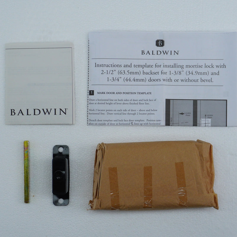 Interior Mortise Lock – Knob Passage Function in Lifetime Polished Nickel, 8530.055.R