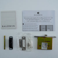 Interior Mortise Lock – Knob Passage Function in Lifetime Polished Nickel, 8530.055.R