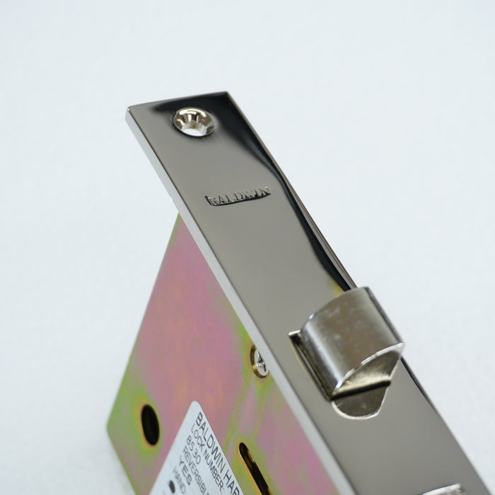 Interior Mortise Lock – Knob Passage Function in Lifetime Polished Nickel, 8530.055.R