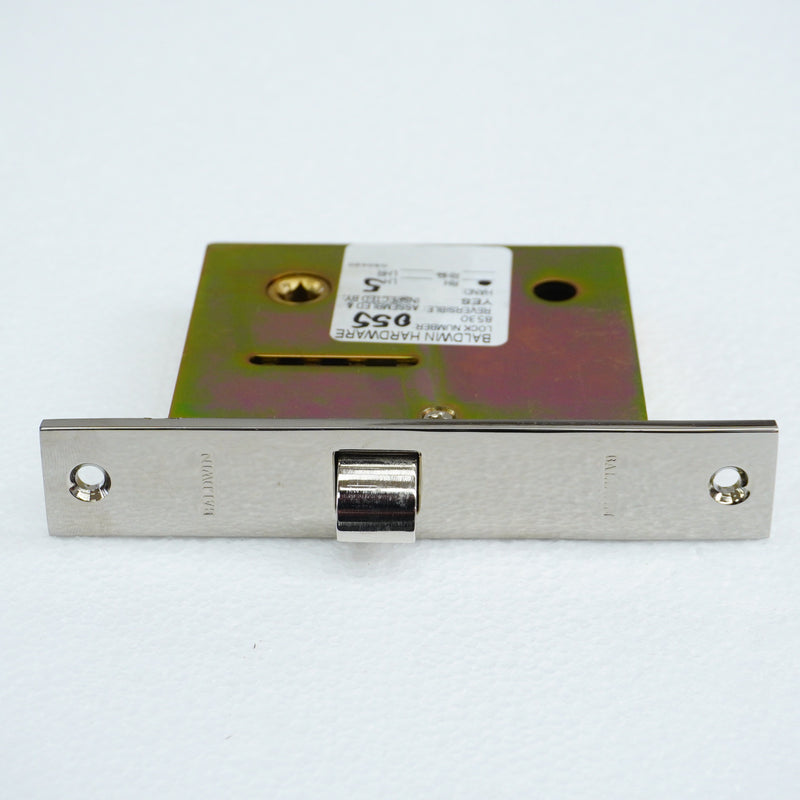 Interior Mortise Lock – Knob Passage Function in Lifetime Polished Nickel, 8530.055.R