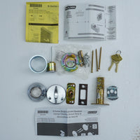 Single Cylinder Deadbolt in Satin Chrome, B660P 626