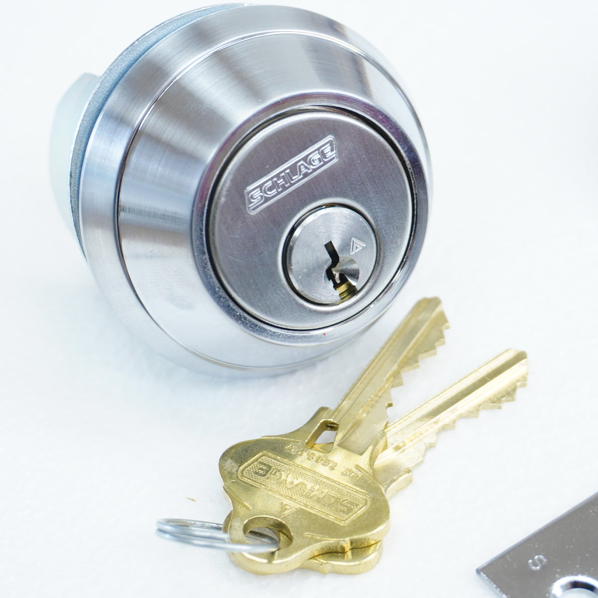 Single Cylinder Deadbolt in Satin Chrome, B660P 626