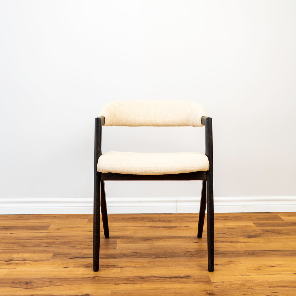Anita Dining Chair- Beige with Seared Frame