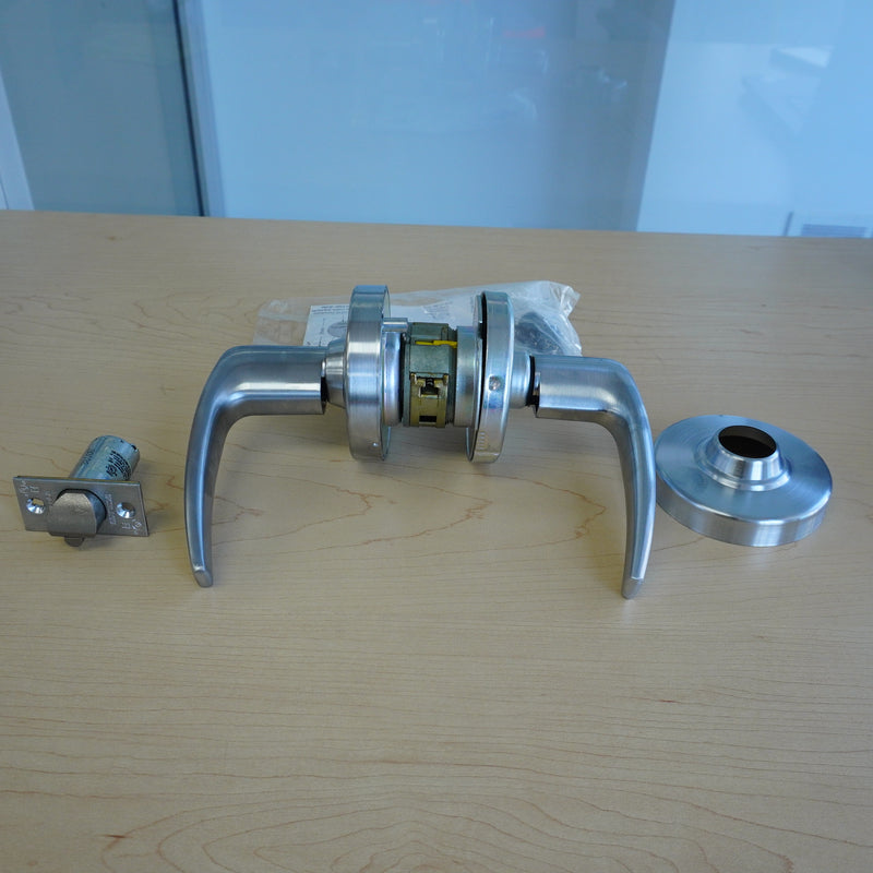 Schlage ND80JD ATH Storeroom Lever Lock – FSIC Prep, Athens Style, Satin Chrome