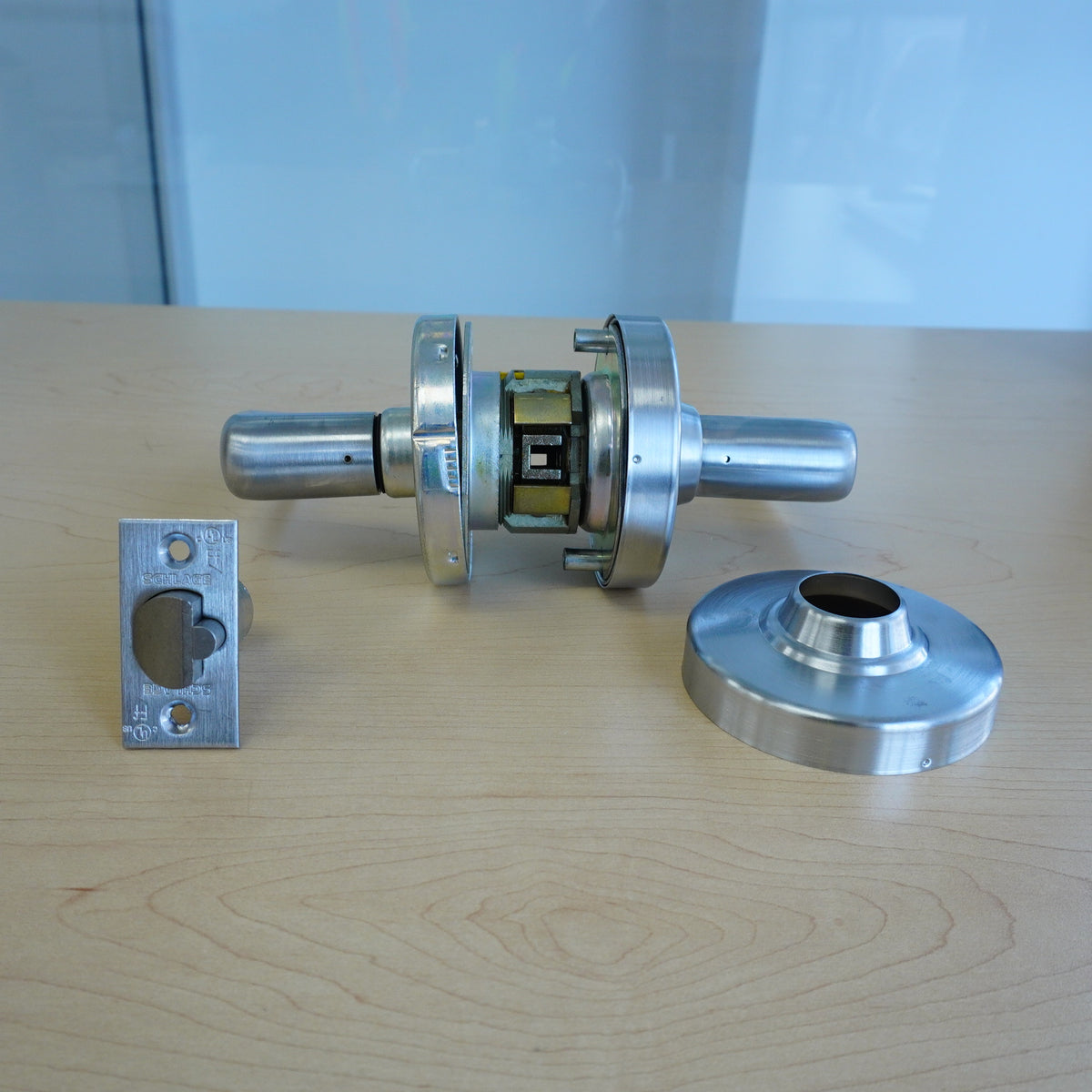 Schlage ND80JD ATH Storeroom Lever Lock – FSIC Prep, Athens Style, Satin Chrome