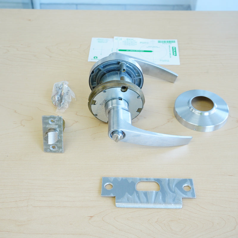 Schlage AL53PD JUP 626 AL Series Jupiter Lever Lock With Cylinder