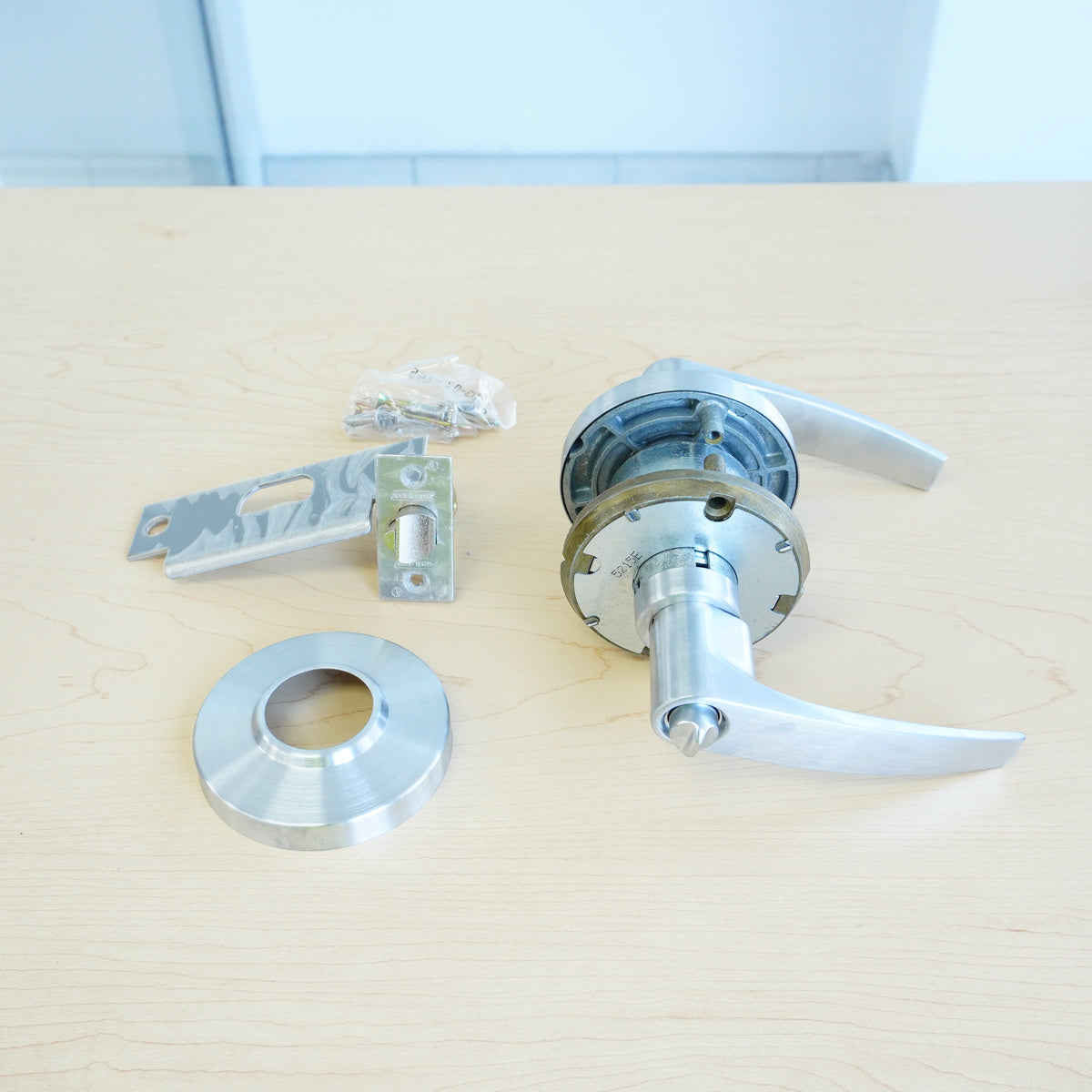 Schlage AL53PD JUP 626 AL Series Jupiter Lever Lock With Cylinder