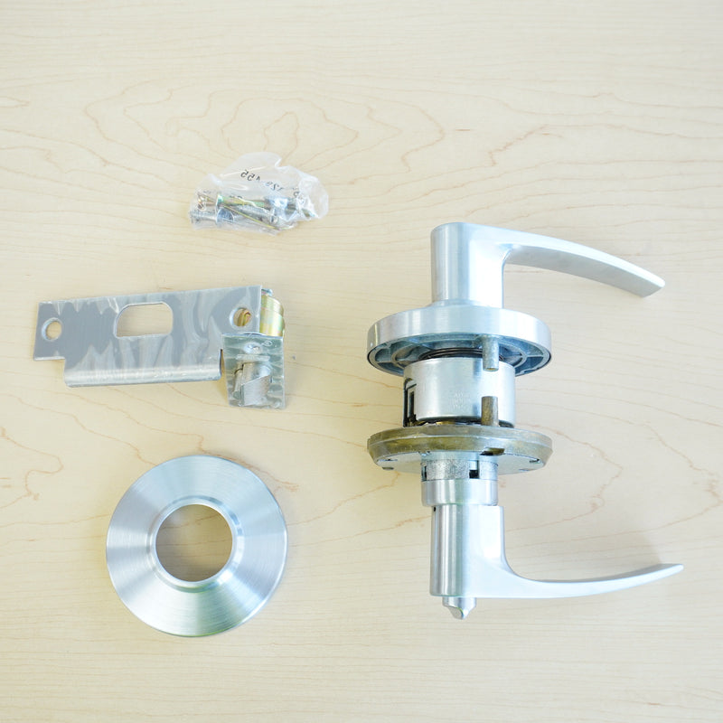 Schlage AL53PD JUP 626 AL Series Jupiter Lever Lock With Cylinder