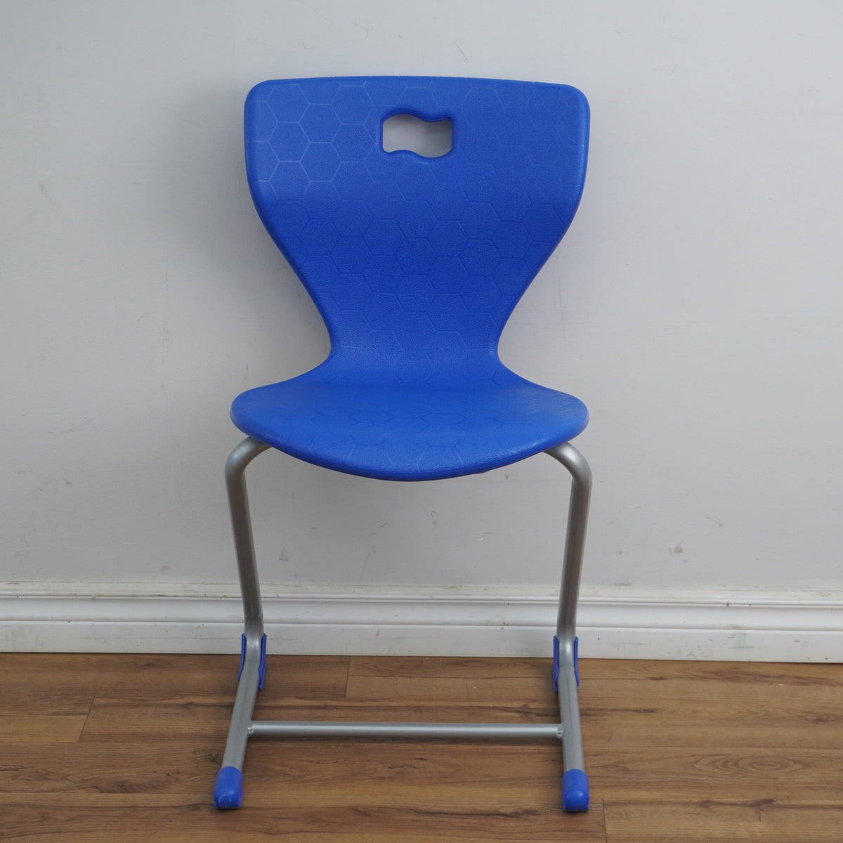 18-Inch W Blue Curved Back Side Chair