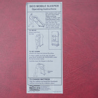78-Inch Long Mobile Sleeper