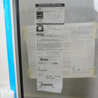 20x28-Inch Casement Window in Gloss Black with Spring Screen