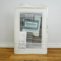 20x28-Inch Casement Window in White with Spring Screen