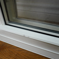 18x28-Inch Double Hung Window in White with Spring Screen