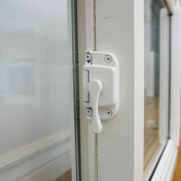28x18-Inch Single Slider Window in White with Spring Screen