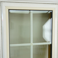 19x60-Inch Laminate Casement Window in Woodgrain Int. White Ext.