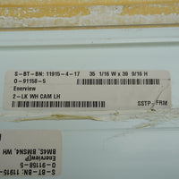 35x40-Inch Single Slider Window in White with Spring Screen