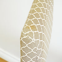 39 Inch Damask Patterned Dining Chair