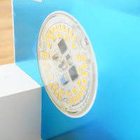 7-Inch Square Puzzle LED Wall Sconce in White