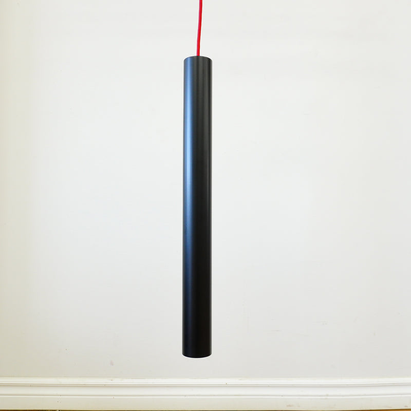 3 x 23-Inch Special A-Tube Pendant Light in Black