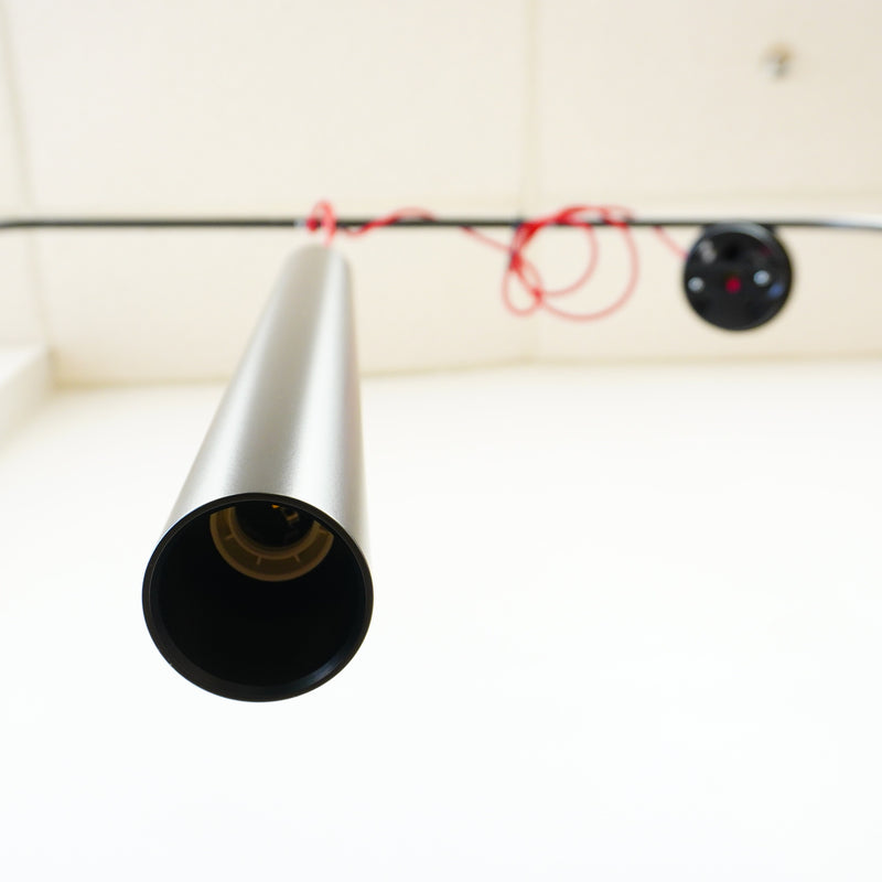 3 x 23-Inch Special A-Tube Pendant Light in Black