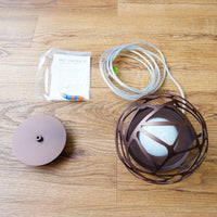 7-Inch Diameter LED Pendant Light in Dark Bronze Kelly Cluster