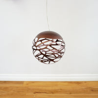 7-Inch Diameter LED Pendant Light in Dark Bronze Kelly Cluster