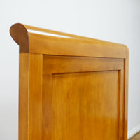 42 x 78 x 29-Inch – Light Wood Slatted Bed Frame