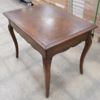 Wooden Side Table with Drawer – 20-Inch Wide