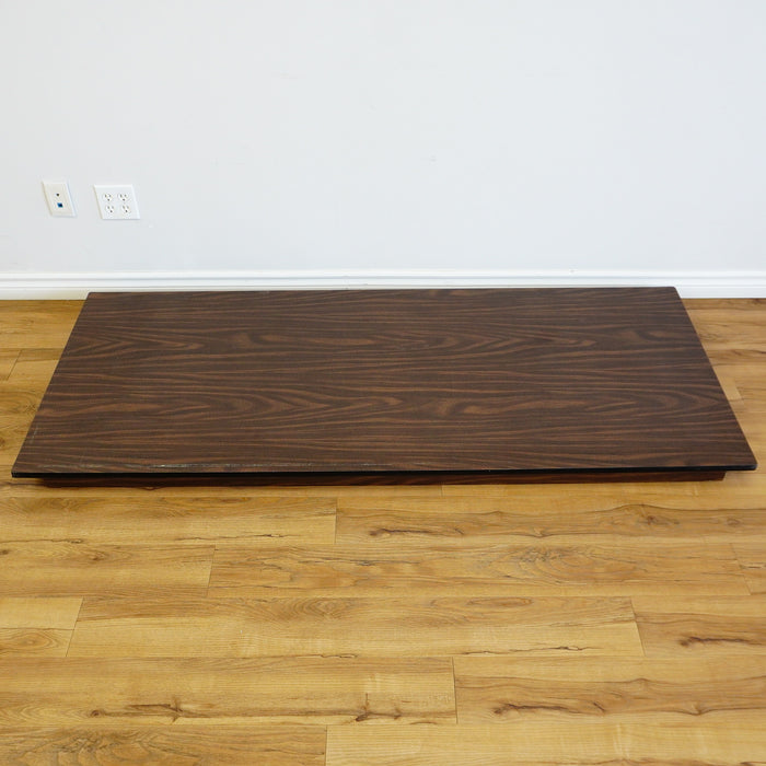 72x30x30-Inch Folding Table – Wood Top & Metal Legs