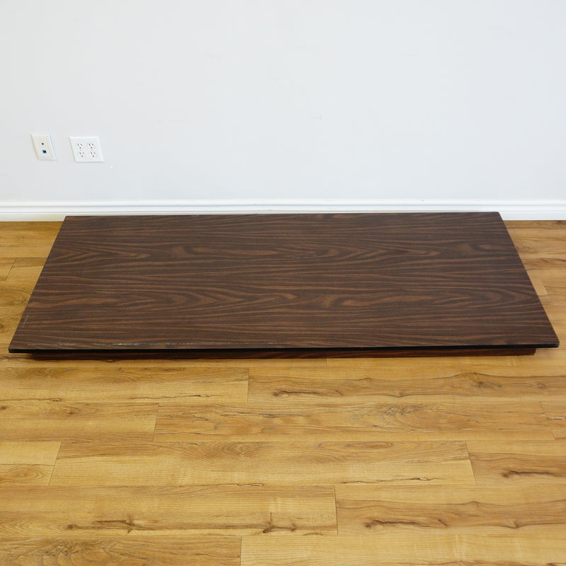 72x30x30-Inch Folding Table – Wood Top & Metal Legs
