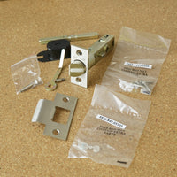 Baldwin Knob Privacy Latch & Strike Satin Nickel