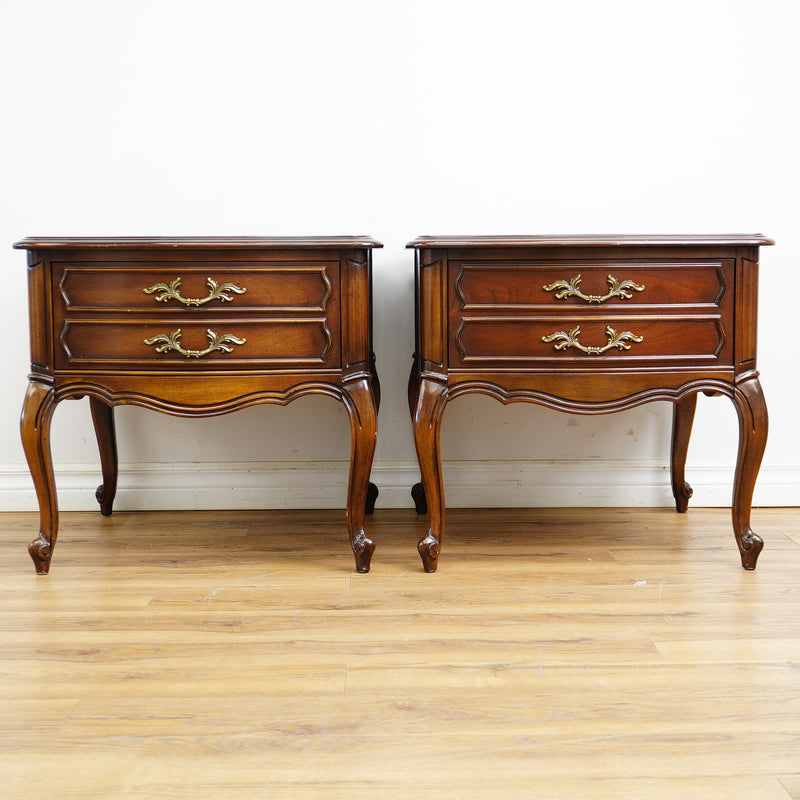24x26x23-Inch Single‑Drawer Side Table – Double‑Handle Design