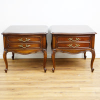 24x26x23-Inch Single‑Drawer Side Table – Double‑Handle Design