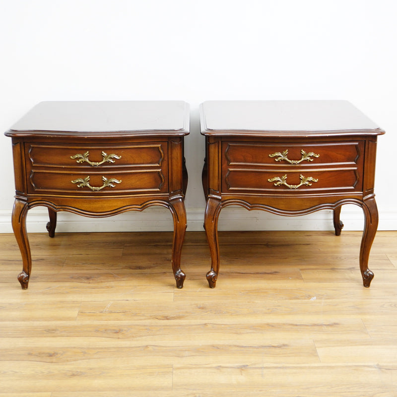 24x26x23-Inch Single‑Drawer Side Table – Double‑Handle Design