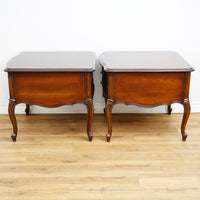24x26x23-Inch Single‑Drawer Side Table – Double‑Handle Design