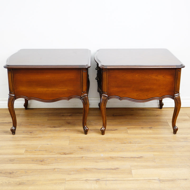 24x26x23-Inch Single‑Drawer Side Table – Double‑Handle Design