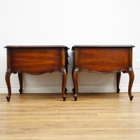 24x26x23-Inch Single‑Drawer Side Table – Double‑Handle Design
