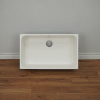 30-inch Acrylic Drop-in Sink in Matte White