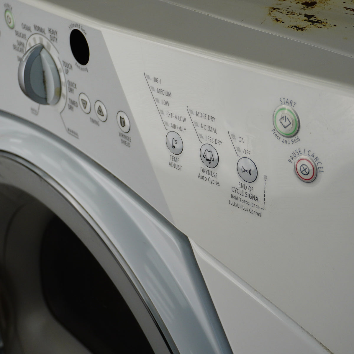 27-Inch Front Load Electric Dryer