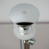 Chrome Pop-up Glass Drain & Overflow for Bathroom Sink – TY-5632C-1