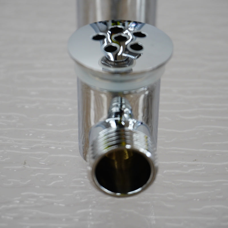 Chrome Pop-up Glass Drain & Overflow for Bathroom Sink – TY-5632C-1