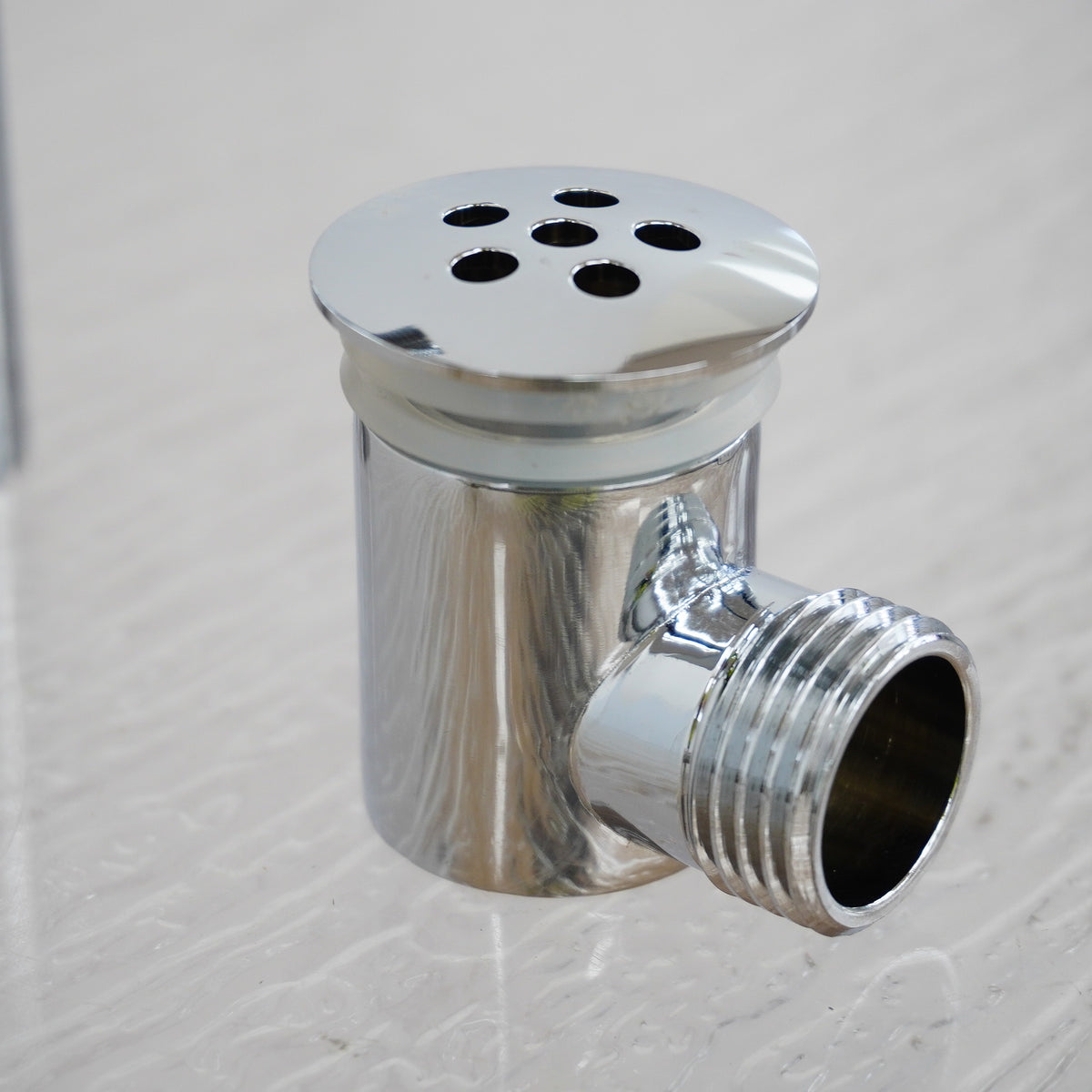 Chrome Pop-up Glass Drain & Overflow for Bathroom Sink – TY-5632C-1
