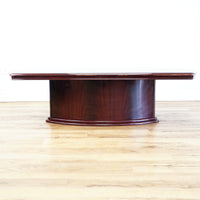 54x24x16-Inch – Dark Wood Coffee Table in Gloss Finish