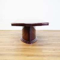 54x24x16-Inch – Dark Wood Coffee Table in Gloss Finish