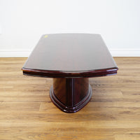 54x24x16-Inch – Dark Wood Coffee Table in Gloss Finish