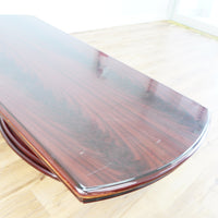 54x24x16-Inch – Dark Wood Coffee Table in Gloss Finish